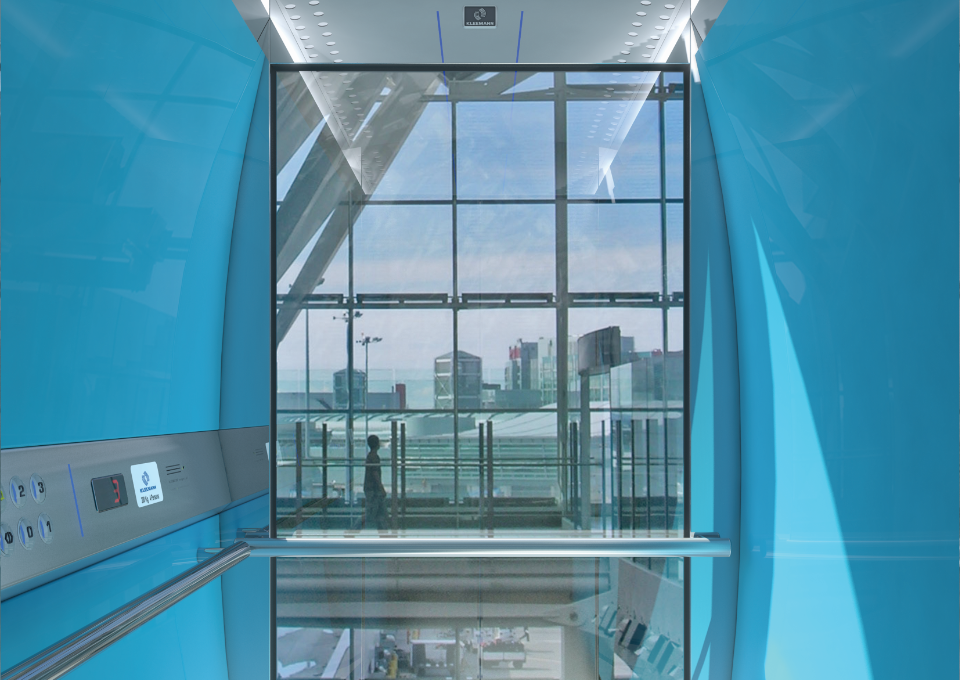 Дизайн лифтовых кабин KLEEMANN
